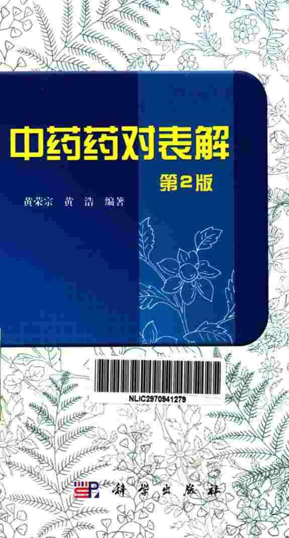 中药药对表解  修订版